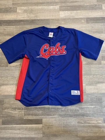 Alfonso Soriano Jersey Chicago Cubs Blue True Fan Genuine Merchandise Size XL Cover