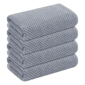 Kitchen Towels 100% Cotton Waffle Weave Dish Towels Soft Super Absorbent and ... - Picture 1 of 9