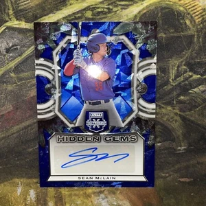 2023 Elite Extra Edition Sean McLain Hidden Gems Auto HG-SML. Auto. - Picture 1 of 5