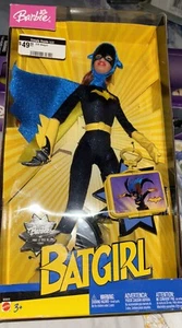 NUEVO en caja Mattel 2003 Barbie Batgirl DC Comics con mini llavero lonchera - Imagen 1 de 2