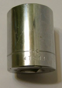 Craftsman # GK - 47514 1" 12PT 1/2" Drive Socket USA - Picture 1 of 5