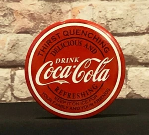 Drink Coca-Cola Round Refrigerator / Toolbox Magnets - American Made - Picture 1 of 3