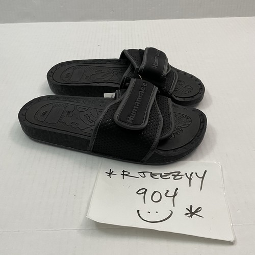 Slide da uomo taglia 7 Adidas Pharrell x Chancletas Hu slip on boost nere GX2483 2