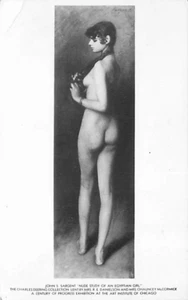 John Singer Sargent (American, 1856-1952) Study of a Nude - Post Card ZB1 - Picture 1 of 2