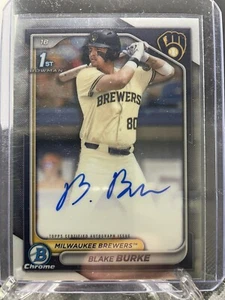 2024 Bowman Draft - Chrome Prospect Autografi Blake Burke #CPA-BB (AU, RC) - Foto 1 di 2