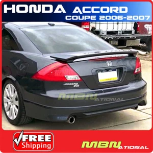 06-07 For Honda Accord Coupe Rear Trunk Spoiler Painted NH658P GRAPHITE PEARL - Picture 1 of 1