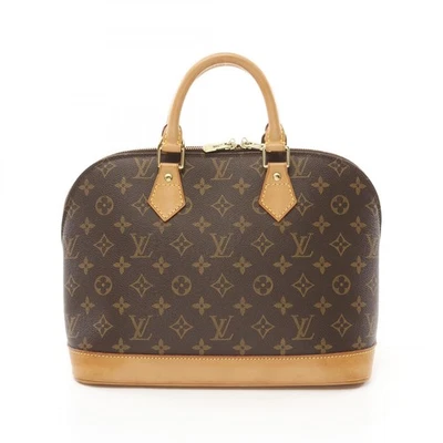 LOUIS VUITTON Alma PM Monogram Handbag M51130 PVC Brown Used Women - Image 1 of 4
