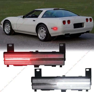 SEITENBLINKER RÜCKFAHRLICHT ROT WEIß KLARGLAS FÜR CHEVROLET CORVETTE C4 91-96 - Bild 1 von 4