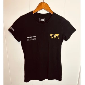 T-shirt donna The North Face SAve the Planet riciclata nera taglia xs nuova senza etichette - Foto 1 di 4