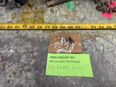 2005 -2009 Srx Awd Front Brake Rotor Bolts Set Of 2 - Image 1 of 4