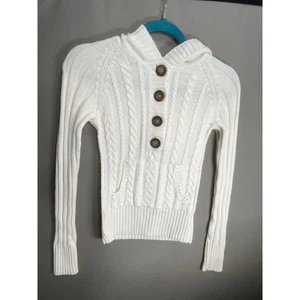 Aeropostale Strickjacke Pullover Langarm Gr. M Landhaus Coquette Y2K Vintage Rory - Bild 1 von 11