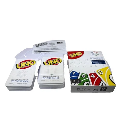 UNO Braille Edition Card Game National Federation Of The Blind 2019 - Image 1 of 4