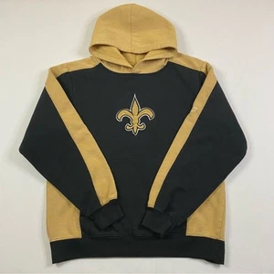 New Orleans Saints Hoodie Boy's Large NFL Embroidered Pullover Sweatshirt - Picture 1 of 8