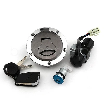 Interruptor de encendido tapa de gas combustible juego de bloqueo de asiento apto para Honda Grom125 2017 2018 Foto 1 de 4