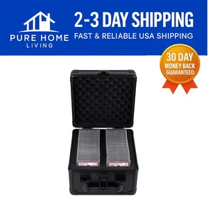 Versatile Black Card Case Holder for 60+ Graded Cards - Lightweight & Durable - Picture 1 of 8