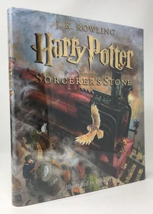 J K Rowling Harry Potter and the Sorcerer's Stone 1st/1st Jim Kay Illustrated - Bild 1 von 9