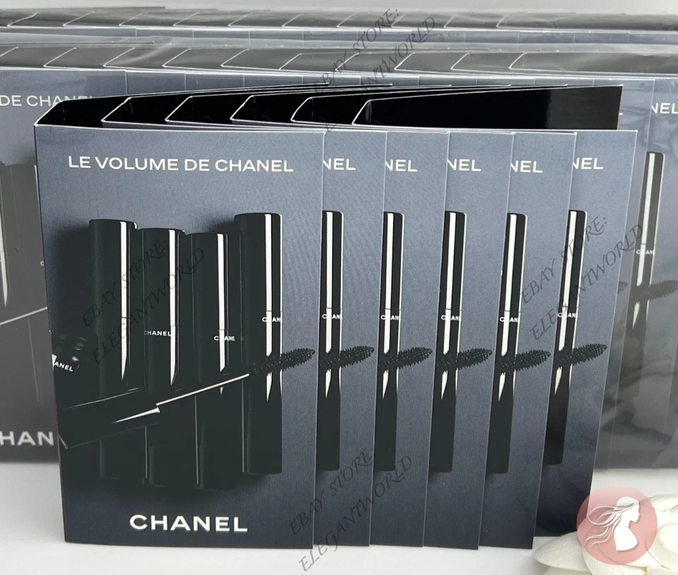 CHANEL Le Volume De Chanel Mascara #10 NOIR Black .03 oz Sample, YOU CHOOSE - Image 1 of 1