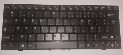 Clavier Azerty Français ASUS EeePc EPC 1000H 1000HE 0KNA-0U3FR03 9J.N1N82.10F - Photo 1/3