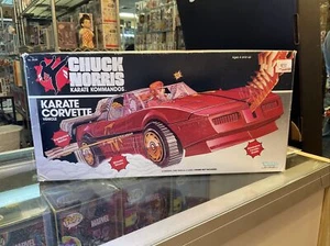 Chuck Norris Karate Kommandos vehículo Corvette Kenner 1986 (falta un misil) - Imagen 1 de 5