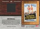 Jane Russell- Trading Card With Worn Clothes (Gentlemen Prefer Blondes)
