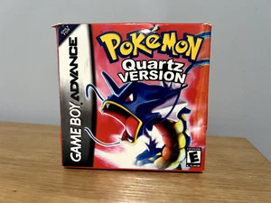 Pokémon: Quartz Version 2006 Gameboy Advance with Box Tested Working CIB - Bild 1 von 9