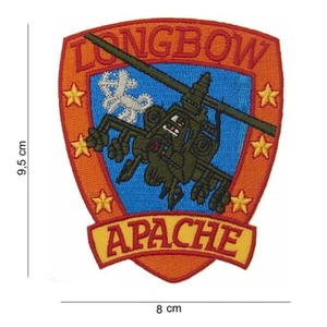 Us-Army-Aufnäher  Kampfhubschrauber Apache Longbow    ca  8 x 9,5  cm  - Picture 1 of 1