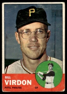 1963 Topps Bill Virdon Pittsburgh Pirates #55 - Picture 1 of 2