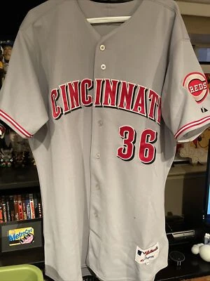 Majestic Cincinnati Reds Edinson Volquez jersey size 48 - Image 1 of 4