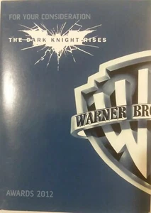 The Dark Knight Rises Batman DVD For Consideration FYC Screener C Bale VG fr/shp - Picture 1 of 3