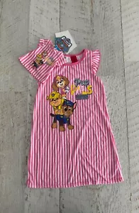 PAW PATROL Girls sz 7 Short Sleeve Nightie Nightdress- Skye dolls nightie NEW! - Picture 1 of 2