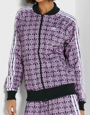 Adidas Track Top Originals Women's Jacket 8/10/12/14/16 Rare - Image 1 of 4