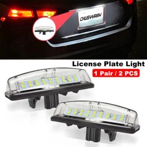 White LED License Plate Light Tag Lamp Assembly For 2002-2006 Lexus ES300 ES330 - Picture 1 of 13