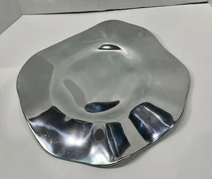 1986 signierte Hoselton Metallskulptur 14 Zoll großes schweres Herzstück - Bild 1 von 4