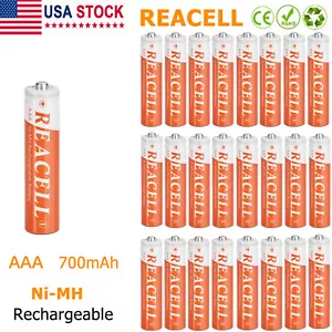 24PACK Rechargeable AAA Batteries for Solar Lights 1.2V Batter Household Devices - Picture 1 of 6