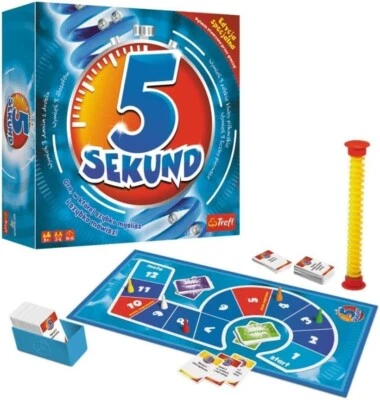 5 Sekund 2 Edycja Gra Planszowa Towarzyska Imprezowa Rodzinna Board Game Po Pols - Image 1 of 3