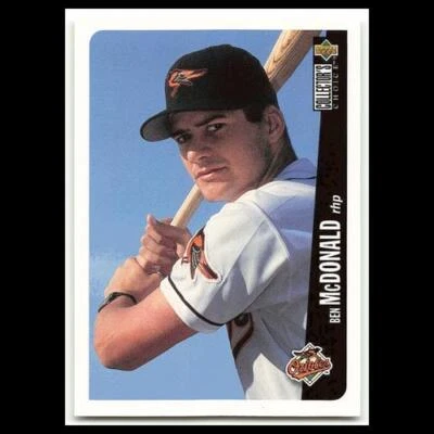 Ben McDonald #56 1996 Collectors Choice Baltimore Orioles Baseball Card MLB NM - Image 1 of 3