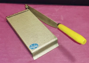 DDR - 1 x FLOSTO PAPIERSCHNEIDER SCHNEIDBRETT - GLATTSCHNITT - VINTAGE BASTELN - Bild 1 von 6