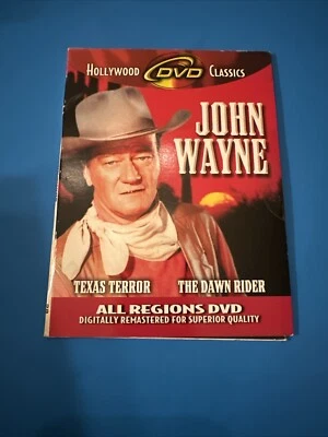 John Wayne All Regions Texas Terror & The Dawn Rider Movie DVD NEW - Image 1 of 3