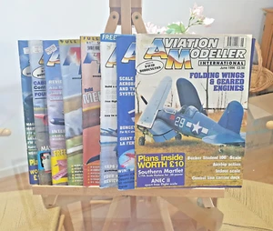 Aviation Modeller International Magazines x 8 - 1996 to 1999 Full Size Plans - Picture 1 of 18