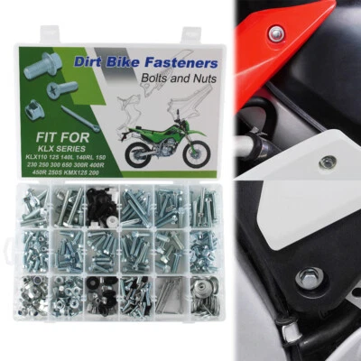 Plastic Frame Fender Bolts Fit For KAWASAKI KLX400R 2002-2005 KLX450R 2008-2024 - Image 1 of 4