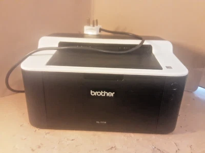 Brother HL-1112 Mono Black and White Laser Printer A4 USB HL1112, PLEASE READ - Image 1 of 4