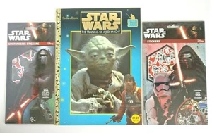Pack de actividades Star Wars y 700 pegatinas pegatinas pegatinas personalizadas más libro de rompecabezas - Imagen 1 de 9