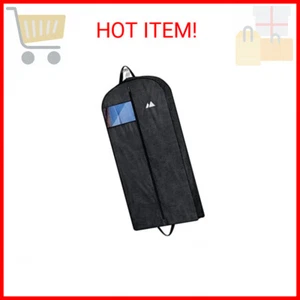 MISSLO 43" Heavy Duty Hanging Garment Bags for Travel Suit Bag for Men Waterproo - Picture 1 of 2
