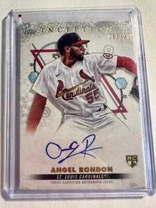 K94,953 - 2022 Topps Inception Emerging Stars Auto #BRESARN Angel Rondon #/299 - Picture 1 of 1