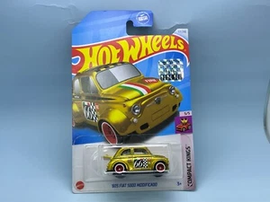 PLIEGUE -2024 Hot Wheels Super Treasure Hunt STH sellado de fábrica # '60S FIAT 500D - Imagen 1 de 6