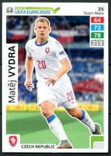 2020 PANINI Road to UEFA EURO Adrenalyn XL #35 Matej VYDRA Czech Republic