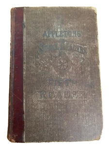 1880 Appletons Fifth Reader Textbook Writings by Thoreau Longfellow Tennyson HC - Picture 1 of 24