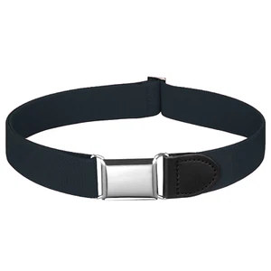 Buyless Fashion Kids Boy Toddler No Buckle Adjustable Elastic Dress Stretch Belt - Picture 1 of 91