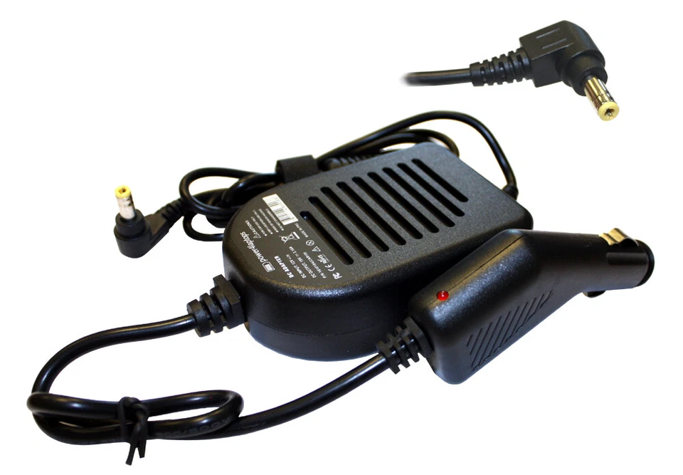 Averatec 3300 Compatible Laptop Power DC Adapter Car Charger - Image 1 of 1