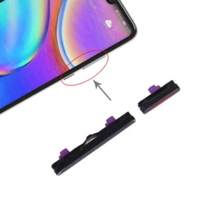 Pour Huawei P20 Touches Bouton Power Allumage ON/OFF Volume Son Control Key NOIR - Photo 1/4